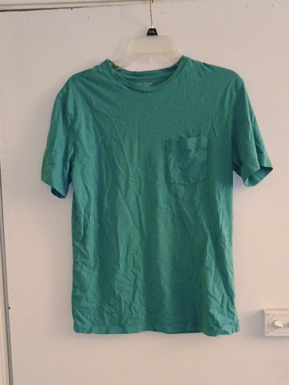 Roundtree & Yorke Teal Short Sleeve Pocket Tee